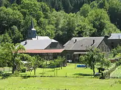 Séchoir à tabac, Mouzaive, Belgique.