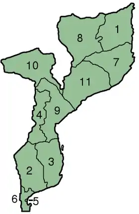 Localisation de Province