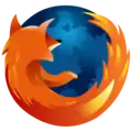 1er logo de Firefox  (versions 0.8 et 0.9)  2004