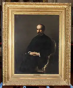 Portrait du docteur Louis Cyprien Poujade Député ou Portrait de Monsieur, 1879, Carpentras, bibliothèque Inguimbertine.
