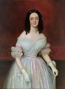 Portrait de Mme Antoine-Julien Meffre-Rouzan (1839), La Nouvelle-Orléans, Louisiana State Museum (en).