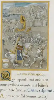 César chez les Vénètes (vers 1520, musée Condé de Chantilly).