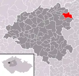 Localisation de Mšec