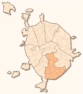 Localisation de District administratif sud