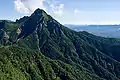 Le mont Aka, plus haut sommet des monts Yatsugatake.
