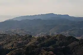 Vue du mont Nokogiri depuis le mont Iyogatake.