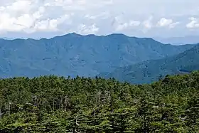 Vue du mont Takamagahara