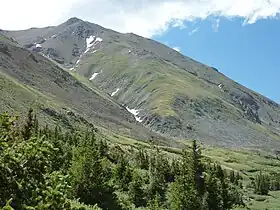 Vue depuis le nord.