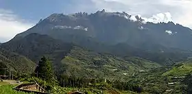 Vue du mont Kinabalu.