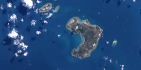 Une image satellite de l’île du Mont Adolphus