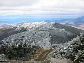 Vue du mont Ellen.