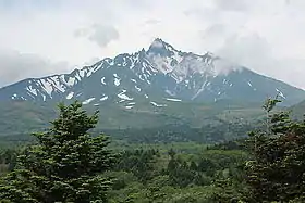 Vue du mont Rishiri.