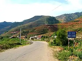 Ville de Mu Cang Chai.