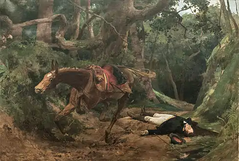 La Muerte de Sucre en Berruecos, 1895.