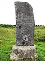 Monument au centre de la place forte de Muhu