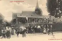 L'église avant la guerre 14/18.