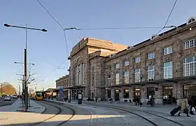 La station Gare centrale.