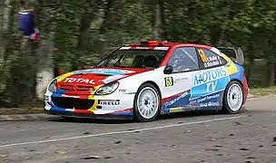 Yvan Muller au Rallye de France 2010