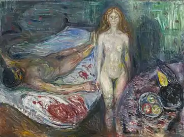 La Mort de Marat I (1907).