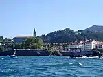 Mundaka vue depuis la mer