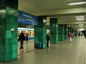 Image illustrative de l’article Goetheplatz (métro de Munich)