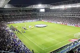 La finale de la coupe Kirin 2016 au Suita City Football Stadium