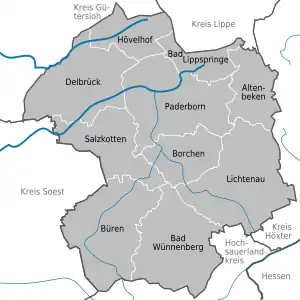 communes de l'arrondissement