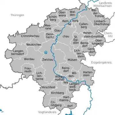 Localisation des communes dans l'arrondissement.