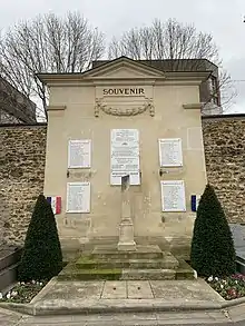 Mur du Souvenir du cimetière du Pré-Saint-Gervais
