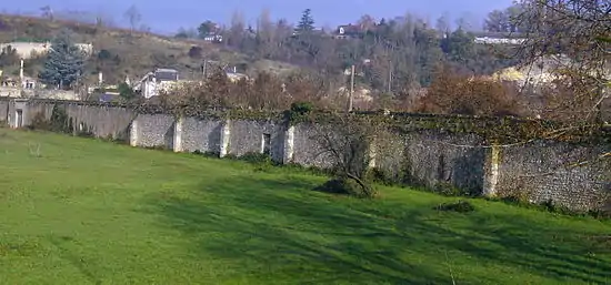 Le mur d'enceinte de Marmoutier