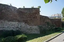Deux types de construction du mur.