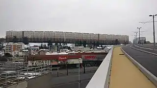 La « Muraille de Chine » à Clermont-Ferrand (Puy-de-Dôme)