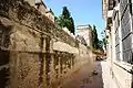 La rue Agua (intramuros), aux alentours de l'Alcázar.