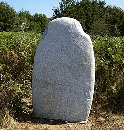 Image illustrative de l’article Statue-menhir du col des Saints