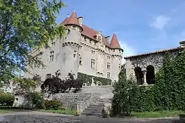 Vue du jardin du bas