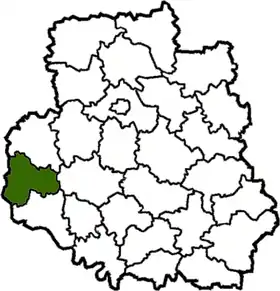 Localisation de Raïon de Mourovani Kourylivtsi