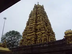 Style dravidien du Temple de Murudeshwara Temple