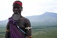 Femme mursi.