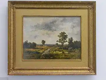 Environs de Fontainebleau par Narcisse Virgile Diaz de la Peña.