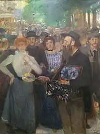 Jules Adler, Soir d'été à Paris, 1901.