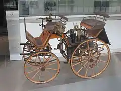 Daimler Motorkutsche, 1886.