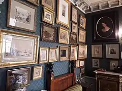 Premier étage, chambre à coucher, Paris, musée Gustave Moreau.