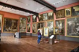 Deuxième étage, grande salle, Paris, musée Gustave Moreau.