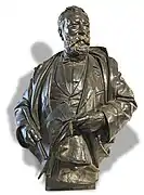 Buste d'Armand Saintis - Bronze