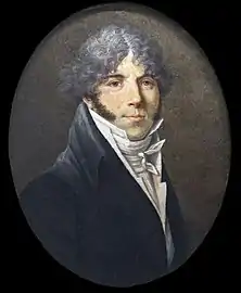 Autoportrait, Montauban, musée Ingres-Bourdelle. Œuvre inspirée par le portrait peint par son fils en 1804.