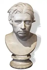 Buste d'Ingres, 1840 par Auguste Ottin