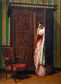 Curieuse ou L'Armoire (1859).