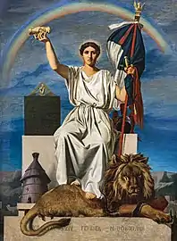 La République (1848), esquisse.