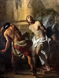 La Flagellation, huile sur toile,musée Ingres-Bourdelle