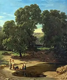 Les Bords du Gardon (1850), Montauban, musée Ingres-Bourdelle.